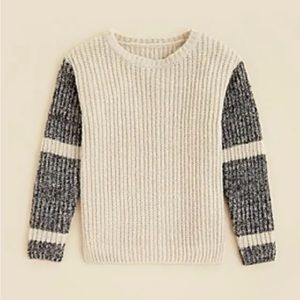 BLANK NYC contrast sleeve sweater